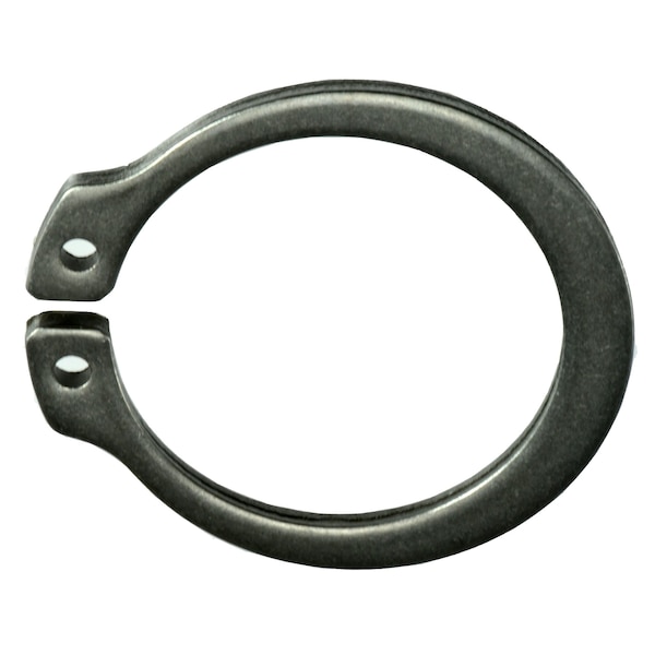 External Retaining Ring, Steel 1-9/16 in Shaft Dia, 4 PK